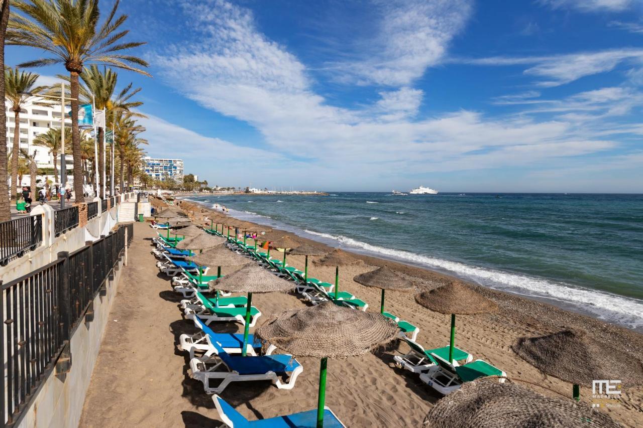 Nuevo Y Lujoso Apartamento En Marbella Centro A Pie De Playa 625 エクステリア 写真
